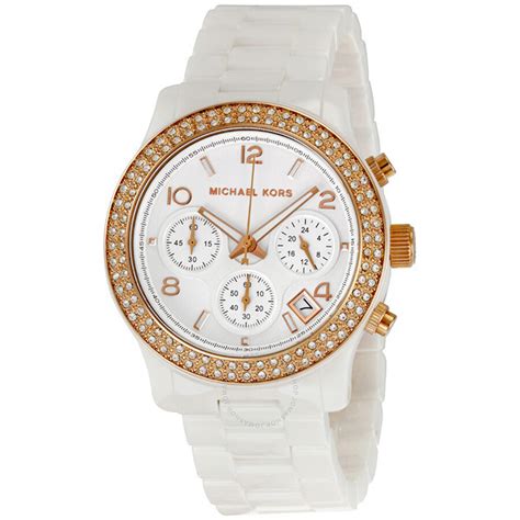 Michael Kors White Ceramic Watches for sale 